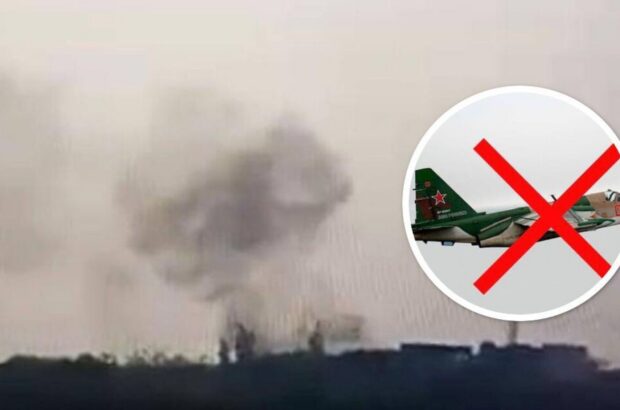 ВСУ сбили очередной российский штурмовик СУ-25 в Донецкой области