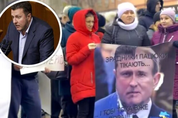 Протест в Умані: громада виступила проти скандального депутата Яценка