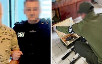 СБУ затримали ділків, які намагалися торгувати трофейною зброєю росіян