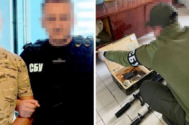 СБУ задержали дельцов, пытавшихся торговать трофейным оружием россиян