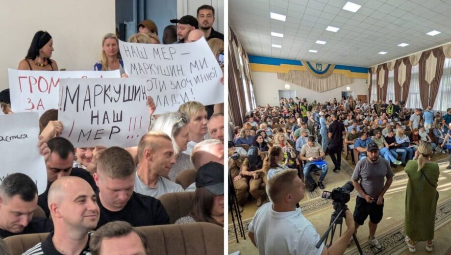 Попытка »переворота» в Ирпене снова провалилась: община сорвала голосование против Маркушина
