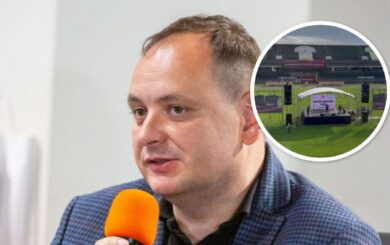 Мэр Франковска для своего мира перед обществом пригласил с концертом Пономарева