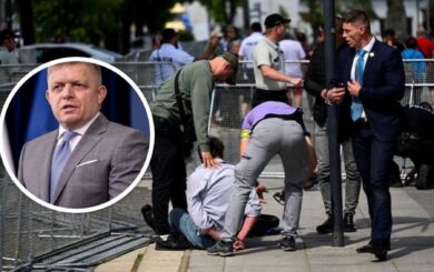 На премьер-министра Словакии Роберта Фицо совершено покушение: он госпитализирован с огнестрельным ранением (обновлено)