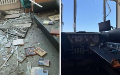 Росіяни вдарили по 5 каналу: зруйнована студія, знищено техніку