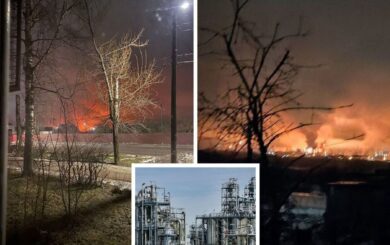 У Нижньогородській області пролунали вибухи: місцеві пожежі про атаку дронів