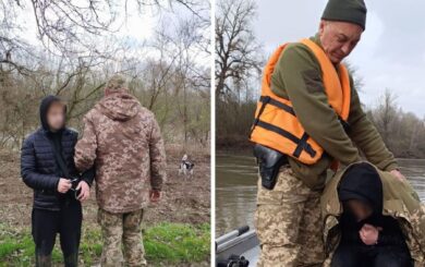 На Закарпатті прикордонники врятували львів’янина, якого понесла течія Тиси