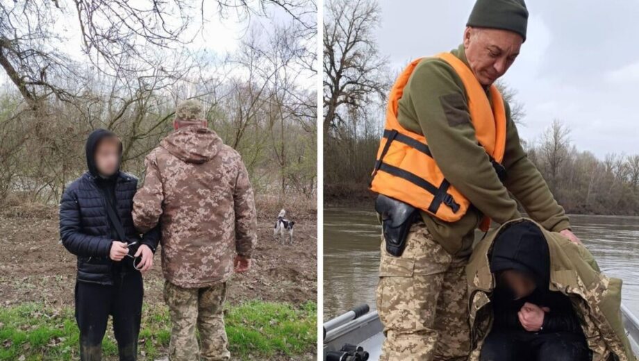 На Закарпатье пограничники спасли львовянина, которого понесло течение Тисы