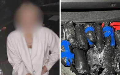 Жителька Києва перевозила 12 кг психотропів у запасному колесі автомобіля