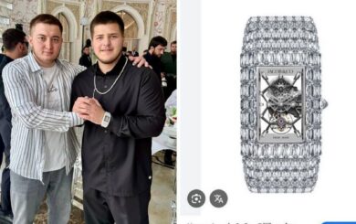 Син Кадирова носить годинник за $7 млн: у Чечні тим часом зарплати — 30 тисяч рублів