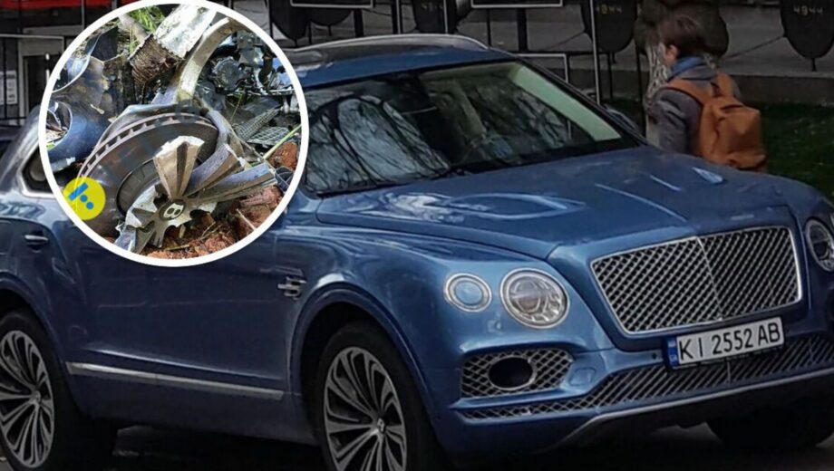 ”Обмили” на 17 мільйонів: Bentley Bentayga злетіла в кювет після вечірки