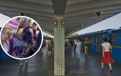 Конфлікт у метро Києва: пасажир вдарив жінку через проросійські вигуки