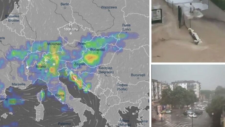 Негода в Італії забрала життя людини та знищила інфраструктуру