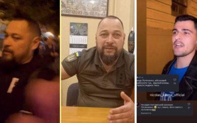 Блогера Ніколаса Карму напали під час зйомок у Полтаві: нападник, схожий на військовкома Логвиненка