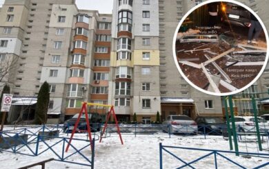 В Киеве на улице Натальи Ужвий взорвался газовый баллон