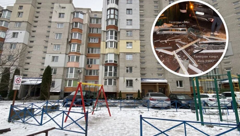 В Киеве на улице Натальи Ужвий взорвался газовый баллон