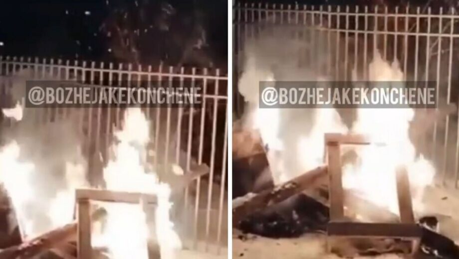 Розпалюють на вулиці багаття, щоб зігрітися: жителі Підмосковʼя жаліються на відсутність опалення