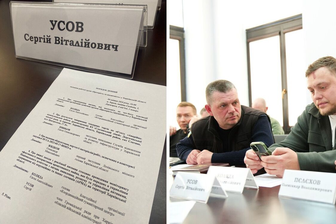 На засіданні робочої групи заслухали доповідь Усова