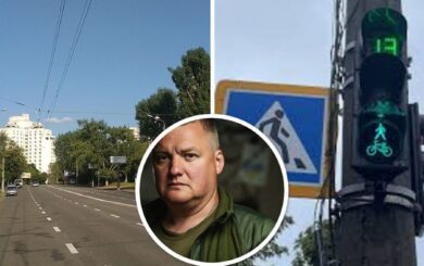 ”Ганьба!”: активіст обурився ”золотим” світлофором у столиці