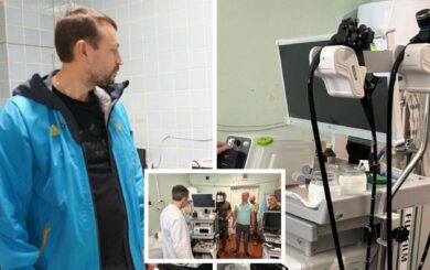 Оборудование от БФ молодежной инициативы »Надежда» и фонда Дениса Парамонова получили больницы на передовой