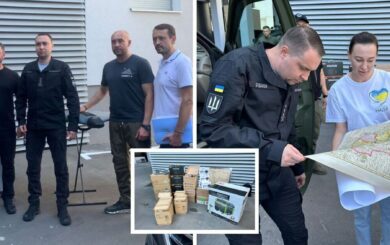 БФ молодежной инициативы »Надежда» и фонд »Батальон Волонтер» передали помощь ГУР МО