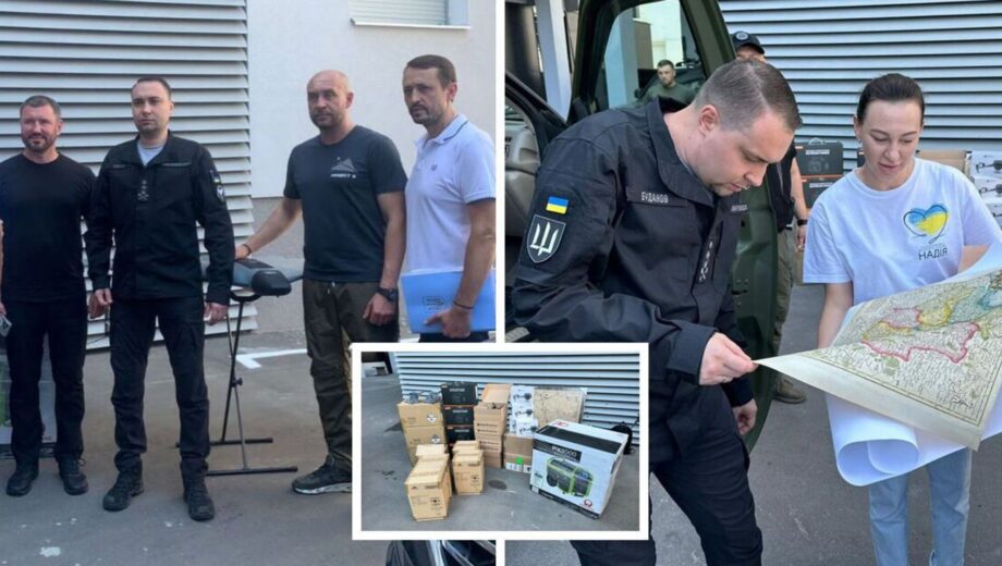 БФ молодежной инициативы »Надежда» и фонд »Батальон Волонтер» передали помощь ГУР МО