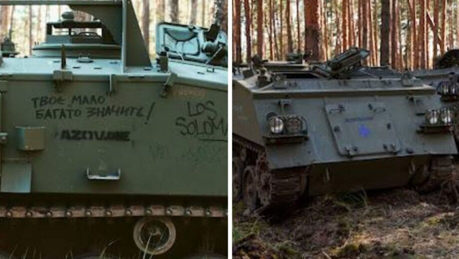 ”Тиловики” зібрали 77 мільйонів на 17 БТРів для ”Азову”: бронетехніка вже в Україні