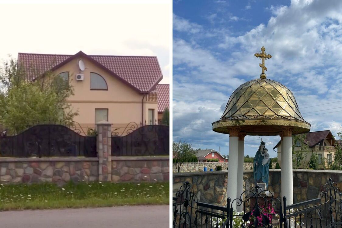 Дом построен вплотную к часовне Богородицы