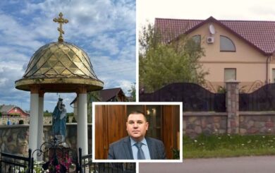 З видом на каплицю: головний ДМСник Прикарпаття Саїв збудував маєток для свого водія?