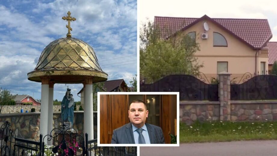 С видом на часовню: главный ГМСник Прикарпатья Саев построил имение для своего водителя?