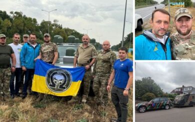 БФ »Надежда» и фонд »Родная страна» Николая Томенко передали спецподразделению »Омега» боевое авто с трейлером