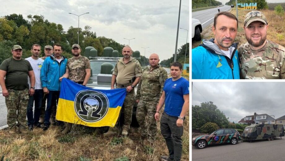 БФ »Надежда» и фонд »Родная страна» Николая Томенко передали спецподразделению »Омега» боевое авто с трейлером