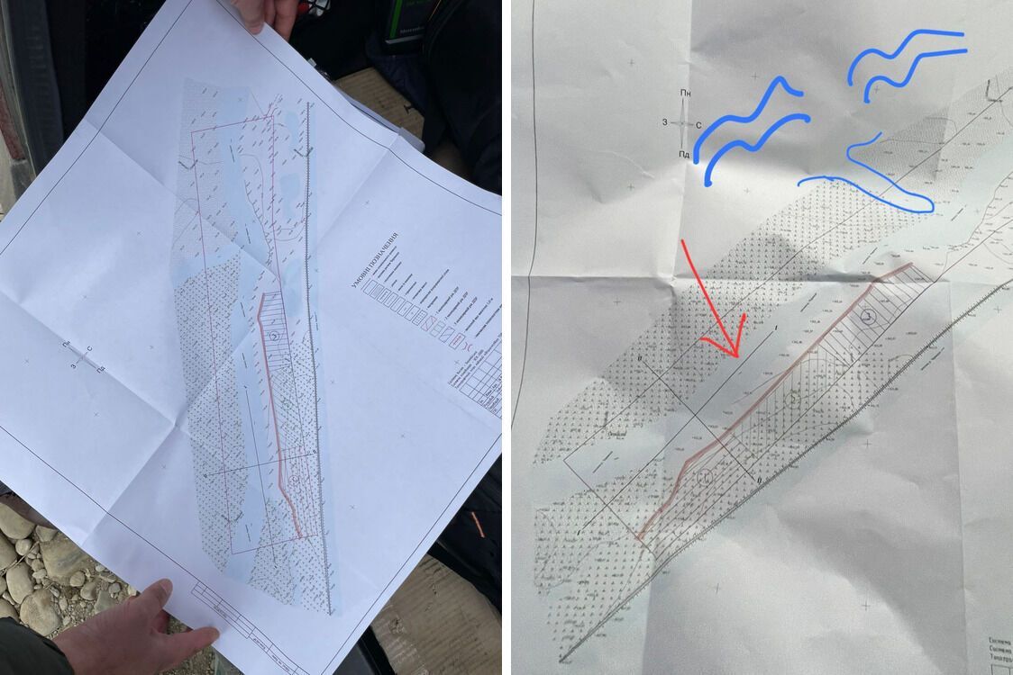 Работы не ведутся на берегу реки Черемош