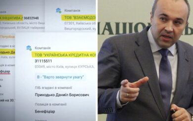 У семьи нардепа Приходько обнаружили 135 участков и четыре фирмы с сомнительной репутацией