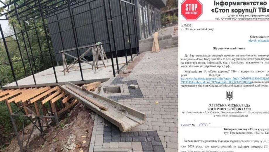 ”Курники” для комерції: у центрі Олевська на Житомирщині землю здають в оренду майже задурна