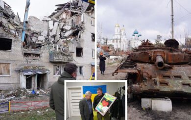 Бок о бок: масштабы разрушений Святогорска показали участникам проекта единения общин (фото)