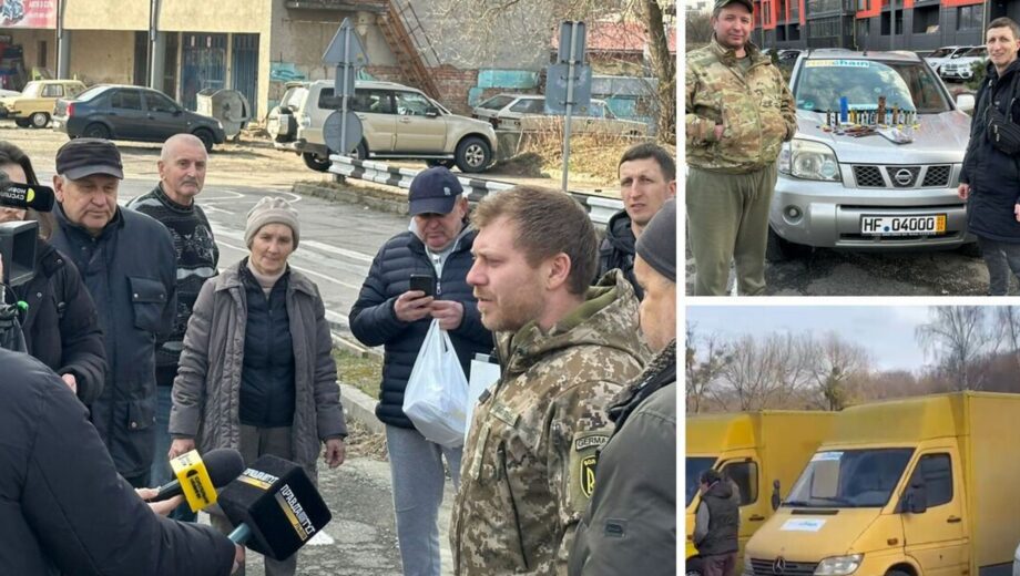 Внедорожник и мобильные стоматологии: во Львове немецкие волонтеры передали помощь ВСУ
