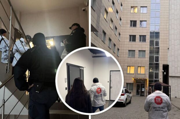 »Офисники» убегали по лестнице: в столичном небоскребе накрыли большой мошеннический колл-центр