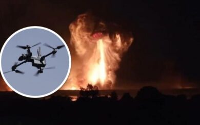 Украинские беспилотники вывели из строя трубопровод и военный склад в россии