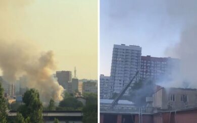 В Ростове горит военная часть – очевидцы фиксируют массовое задымление