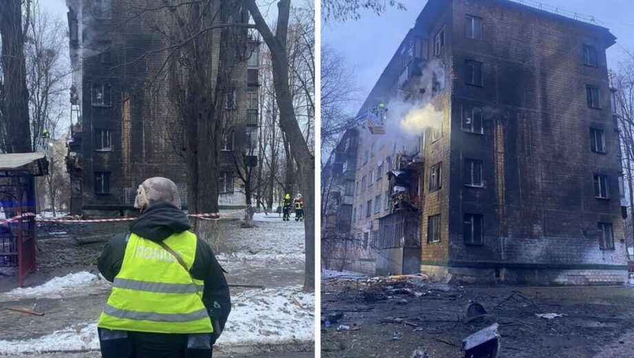 В киевской квартире — не сдетонировавшая часть ракеты: что известно о российской атаке