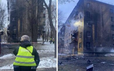 У київській квартирі — не здетонувавша частина ракети: що відомо про російську атаку