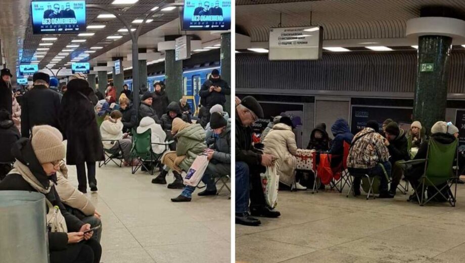 Масований удар по Україні: кияни ховаються в метро, ​​а ТЦК працює просто під час тривоги