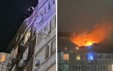 Вражеские беспилотники атаковали Киев: Днепр и другие области силы ПВО отработали по целям
