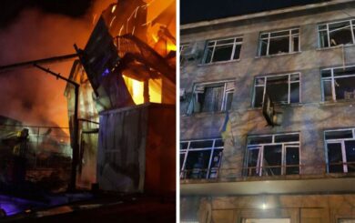 Ночная атака россиян: в Одессе и Николаеве есть попадания, в Винницкой области — пожар на инфраструктурном объекте