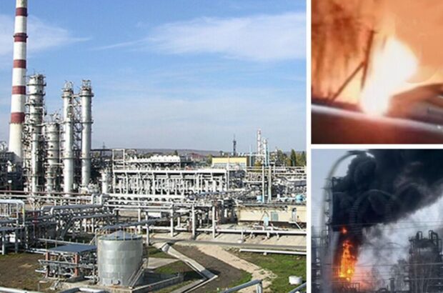 У Саратові пролунали вибухи: загорівся нафтопереробний завод