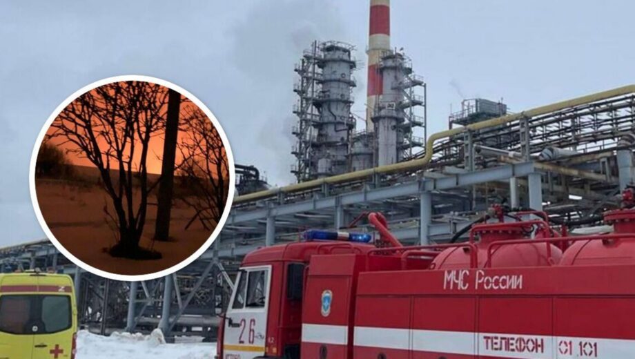 Пожар в районе НПЗ в Ростовской области: местные сообщают о взрывах