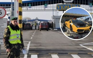 Во Львовской области поймали Lamborghini с фальшивыми документами