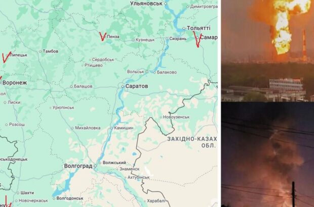 Нічна атака: уражено аеродром ”Приморсько-Ахтарськ” та завод ”Електроприлад”