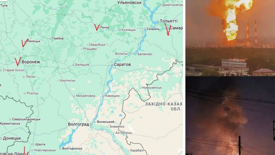 Ночная атака: поражен аэродром »Приморско-Ахтарск» и завод »Электроприбор»