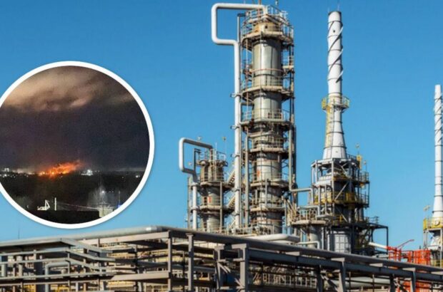 Три удари по енергетиці рф: українські дрони влучили у два НПЗ та газопереробний завод